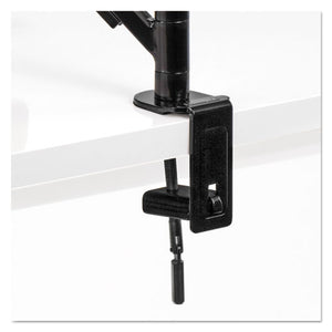 Fellowes® wholesale. Designer Suites Flat Panel Monitor Arm, 180 Degree Rotation, 45 Degree Tilt, 360 Degree Pan, Black, Supports 20 Lb. HSD Wholesale: Janitorial Supplies, Breakroom Supplies, Office Supplies.