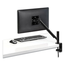 Load image into Gallery viewer, Fellowes® wholesale. Designer Suites Flat Panel Monitor Arm, 180 Degree Rotation, 45 Degree Tilt, 360 Degree Pan, Black, Supports 20 Lb. HSD Wholesale: Janitorial Supplies, Breakroom Supplies, Office Supplies.