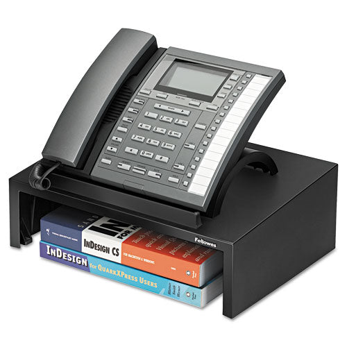 Fellowes® wholesale. Designer Suites™ Telephone Stand, 13 X 9 1-8 X 4 3-8, Black Pearl. HSD Wholesale: Janitorial Supplies, Breakroom Supplies, Office Supplies.