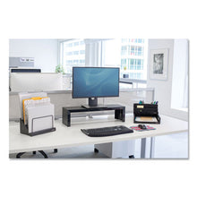 Load image into Gallery viewer, Fellowes® wholesale. Designer Suites Desktop Organizer, 11 1-8 X 5 X 3 7-8, Black Pearl. HSD Wholesale: Janitorial Supplies, Breakroom Supplies, Office Supplies.