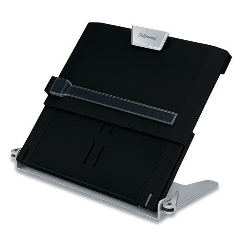 Fellowes® wholesale. Professional Series Document Holder, Plastic, 250 Sheet Capacity, Black. HSD Wholesale: Janitorial Supplies, Breakroom Supplies, Office Supplies.