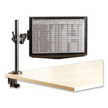 Load image into Gallery viewer, Fellowes® wholesale. Professional Series Depth Adjustable Monitor Arm, 360 Degree Rotation, 37 Degree Tilt, 360 Degree Pan, Black, Supports 24 Lb. HSD Wholesale: Janitorial Supplies, Breakroom Supplies, Office Supplies.