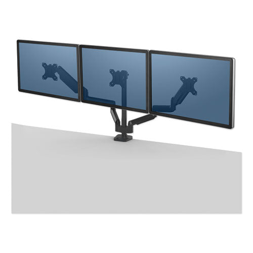 Fellowes® wholesale. Platinum Series Triple Monitor Arm For 27