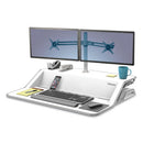 Fellowes® wholesale. Lotus Dual Monitor Arm Kit, For 26" Monitors, Silver, Supports 13 Lb. HSD Wholesale: Janitorial Supplies, Breakroom Supplies, Office Supplies.
