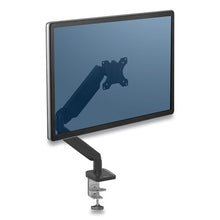 Load image into Gallery viewer, Fellowes® wholesale. Platinum Series Single Monitor Arm, For 30&quot; Monitors, 360 Deg Rotation, 180 Deg Tilt, 360 Deg Pan, Black, Supports 20 Lb. HSD Wholesale: Janitorial Supplies, Breakroom Supplies, Office Supplies.