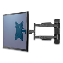 Load image into Gallery viewer, Fellowes® wholesale. Full Motion Tv Wall Mount, 16.25w X 19.75d X 17.87h, Black. HSD Wholesale: Janitorial Supplies, Breakroom Supplies, Office Supplies.