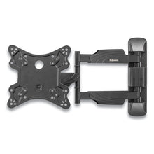 Load image into Gallery viewer, Fellowes® wholesale. Full Motion Tv Wall Mount, 16.25w X 19.75d X 17.87h, Black. HSD Wholesale: Janitorial Supplies, Breakroom Supplies, Office Supplies.