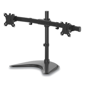 Fellowes® wholesale. Professional Series Freestanding Dual Horizontal Monitor Arm, For 30" Monitors, 35.75" X 11" X 18.25", Black, Supports 17 Lb. HSD Wholesale: Janitorial Supplies, Breakroom Supplies, Office Supplies.