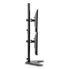 Load image into Gallery viewer, Fellowes® wholesale. Professional Series Freestanding Dual Stacking Monitor Arm, For 32&quot; Monitors, 15.3&quot; X 35.5&quot; X 11&quot;, Black, Supports 17 Lb. HSD Wholesale: Janitorial Supplies, Breakroom Supplies, Office Supplies.