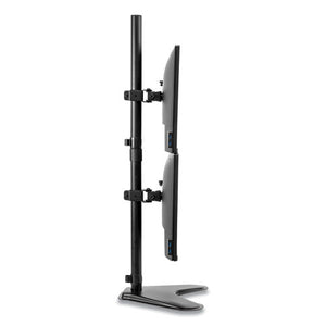 Fellowes® wholesale. Professional Series Freestanding Dual Stacking Monitor Arm, For 32" Monitors, 15.3" X 35.5" X 11", Black, Supports 17 Lb. HSD Wholesale: Janitorial Supplies, Breakroom Supplies, Office Supplies.