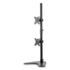 Fellowes® wholesale. Professional Series Freestanding Dual Stacking Monitor Arm, For 32" Monitors, 15.3" X 35.5" X 11", Black, Supports 17 Lb. HSD Wholesale: Janitorial Supplies, Breakroom Supplies, Office Supplies.