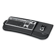 Fellowes® wholesale. Tilt 'n Slide Keyboard Manager, 19.5w X 11.88d, Black. HSD Wholesale: Janitorial Supplies, Breakroom Supplies, Office Supplies.