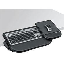 Load image into Gallery viewer, Fellowes® wholesale. Tilt &#39;n Slide Keyboard Manager With Comfort Glide, 19.5w X 11.5d, Black. HSD Wholesale: Janitorial Supplies, Breakroom Supplies, Office Supplies.