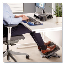 Load image into Gallery viewer, Fellowes® wholesale. Ultimate Foot Support, Hps, 17.75w X 13.25d X 6.5h, Black-gray. HSD Wholesale: Janitorial Supplies, Breakroom Supplies, Office Supplies.