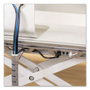 Fellowes® wholesale. Lotus Dx Sit-stand Workstation, 32.75" X 24.25" X 5.5" To 22.5", White. HSD Wholesale: Janitorial Supplies, Breakroom Supplies, Office Supplies.