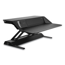 Load image into Gallery viewer, Fellowes® wholesale. Lotus Dx Sit-stand Workstation, 32.75&quot; X 24.25&quot; X 5.5&quot; To 22.5&quot;, Black. HSD Wholesale: Janitorial Supplies, Breakroom Supplies, Office Supplies.