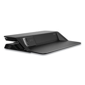 Fellowes® wholesale. Lotus Dx Sit-stand Workstation, 32.75" X 24.25" X 5.5" To 22.5", Black. HSD Wholesale: Janitorial Supplies, Breakroom Supplies, Office Supplies.