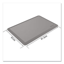 Load image into Gallery viewer, Fellowes® wholesale. Anti-fatigue Wellness Mat, Rectangular; Beveled Edges, 36 X 24, Black. HSD Wholesale: Janitorial Supplies, Breakroom Supplies, Office Supplies.