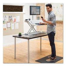 Load image into Gallery viewer, Fellowes® wholesale. Anti-fatigue Wellness Mat, Rectangular; Beveled Edges, 36 X 24, Black. HSD Wholesale: Janitorial Supplies, Breakroom Supplies, Office Supplies.