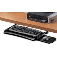 Fellowes® wholesale. Office Suites Underdesk Keyboard Drawer, 20.13w X 7.75d, Black. HSD Wholesale: Janitorial Supplies, Breakroom Supplies, Office Supplies.