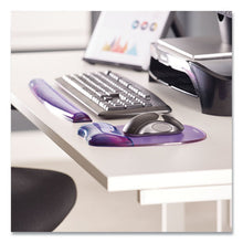 Load image into Gallery viewer, Fellowes® wholesale. Gel Crystals Keyboard Wrist Rest, 18.5&quot; X 2.25&quot;, Purple. HSD Wholesale: Janitorial Supplies, Breakroom Supplies, Office Supplies.