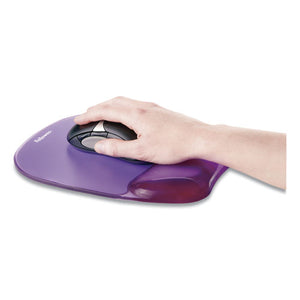 Fellowes® wholesale. Gel Crystals Mouse Pad With Wrist Rest, 7.87" X 9.18", Purple. HSD Wholesale: Janitorial Supplies, Breakroom Supplies, Office Supplies.