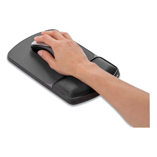 Fellowes® wholesale. Gel Mouse Pad With Wrist Rest, 6.25" X 10.12", Graphite-platinum. HSD Wholesale: Janitorial Supplies, Breakroom Supplies, Office Supplies.