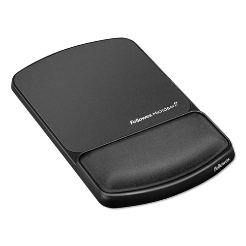 Fellowes® wholesale. Wrist Support With Microban Protection, Graphite-black. HSD Wholesale: Janitorial Supplies, Breakroom Supplies, Office Supplies.