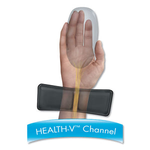 Fellowes® wholesale. Ergonomic Memory Foam Wrist Rest W-attached Mouse Pad, Black. HSD Wholesale: Janitorial Supplies, Breakroom Supplies, Office Supplies.