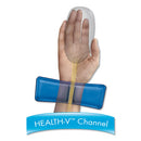 Fellowes® wholesale. Gel Wrist Support W-attached Mouse Pad, Blue. HSD Wholesale: Janitorial Supplies, Breakroom Supplies, Office Supplies.