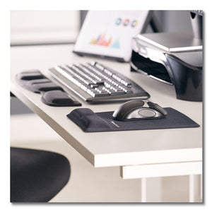 Fellowes® wholesale. Memory Foam Keyboard Palm Support, 13 3-4 X 3 3-8, Black. HSD Wholesale: Janitorial Supplies, Breakroom Supplies, Office Supplies.