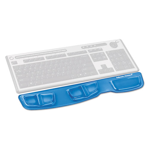 Fellowes® wholesale. Gel Keyboard Palm Support, Blue. HSD Wholesale: Janitorial Supplies, Breakroom Supplies, Office Supplies.