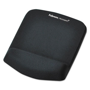 Fellowes® wholesale. Plushtouch Mouse Pad With Wrist Rest, Foam, Black, 7.25 X 9.38. HSD Wholesale: Janitorial Supplies, Breakroom Supplies, Office Supplies.