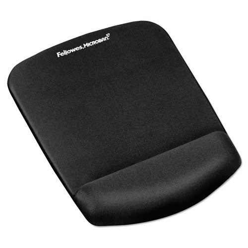 Fellowes® wholesale. Plushtouch Mouse Pad With Wrist Rest, Foam, Black, 7.25 X 9.38. HSD Wholesale: Janitorial Supplies, Breakroom Supplies, Office Supplies.