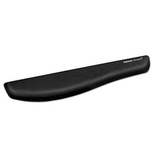 Load image into Gallery viewer, Fellowes® wholesale. Plushtouch Keyboard Wrist Rest, Foam, Black, 18 1-8 X 3-3-16. HSD Wholesale: Janitorial Supplies, Breakroom Supplies, Office Supplies.