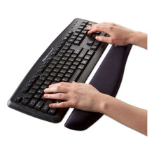 Load image into Gallery viewer, Fellowes® wholesale. Plushtouch Keyboard Wrist Rest, Foam, Black, 18 1-8 X 3-3-16. HSD Wholesale: Janitorial Supplies, Breakroom Supplies, Office Supplies.