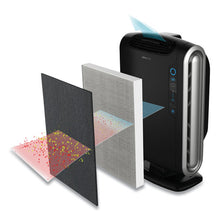 Load image into Gallery viewer, Fellowes® wholesale. Hepa And Carbon Filtration Air Purifiers, 200-400 Sq Ft Room Capacity, Black. HSD Wholesale: Janitorial Supplies, Breakroom Supplies, Office Supplies.