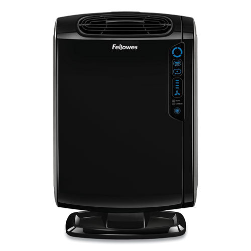 Fellowes® wholesale. Hepa And Carbon Filtration Air Purifiers, 200-400 Sq Ft Room Capacity, Black. HSD Wholesale: Janitorial Supplies, Breakroom Supplies, Office Supplies.