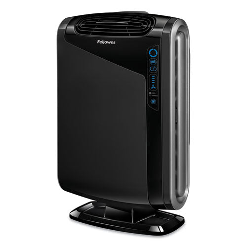 Fellowes® wholesale. Hepa And Carbon Filtration Air Purifiers, 300-600 Sq Ft Room Capacity, Black. HSD Wholesale: Janitorial Supplies, Breakroom Supplies, Office Supplies.