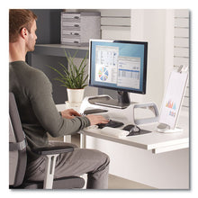 Load image into Gallery viewer, Fellowes® wholesale. I-spire Series Monitor Lift, 20&quot; X 8.88&quot; X 4.88&quot;, White-gray, Supports 25 Lbs. HSD Wholesale: Janitorial Supplies, Breakroom Supplies, Office Supplies.