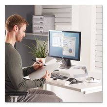 Load image into Gallery viewer, Fellowes® wholesale. I-spire Series Document Lift, Abs Plastic, 100 Sheet Capacity, White-gray. HSD Wholesale: Janitorial Supplies, Breakroom Supplies, Office Supplies.