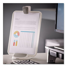 Load image into Gallery viewer, Fellowes® wholesale. I-spire Series Document Lift, Abs Plastic, 100 Sheet Capacity, White-gray. HSD Wholesale: Janitorial Supplies, Breakroom Supplies, Office Supplies.