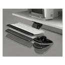 Fellowes® wholesale. Adjustable Standard Keyboard Platform, 20.25w X 11.13d, Graphite-black. HSD Wholesale: Janitorial Supplies, Breakroom Supplies, Office Supplies.