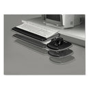 Fellowes® wholesale. Adjustable Standard Keyboard Platform, 20.25w X 11.13d, Graphite-black. HSD Wholesale: Janitorial Supplies, Breakroom Supplies, Office Supplies.