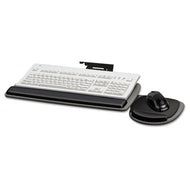 Fellowes® wholesale. Adjustable Standard Keyboard Platform, 20.25w X 11.13d, Graphite-black. HSD Wholesale: Janitorial Supplies, Breakroom Supplies, Office Supplies.