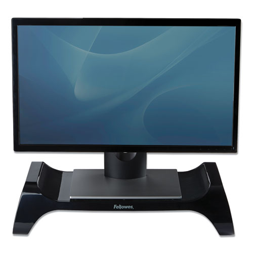 Fellowes® wholesale. I-spire Series Monitor Lift, 20" X 8.88" X 4.88", Black, Supports 25 Lbs. HSD Wholesale: Janitorial Supplies, Breakroom Supplies, Office Supplies.