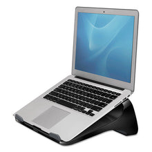 Load image into Gallery viewer, Fellowes® wholesale. I-spire Series Laptop Lift, 13.19&quot; X 9.31&quot; X 4.13&quot;, Black-gray, Supports 10 Lbs. HSD Wholesale: Janitorial Supplies, Breakroom Supplies, Office Supplies.