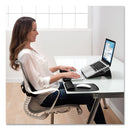 Fellowes® wholesale. I-spire Series Laptop Lift, 13.19" X 9.31" X 4.13", Black-gray, Supports 10 Lbs. HSD Wholesale: Janitorial Supplies, Breakroom Supplies, Office Supplies.