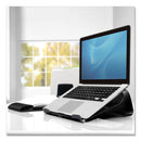 Fellowes® wholesale. I-spire Series Laptop Lift, 13.19" X 9.31" X 4.13", Black-gray, Supports 10 Lbs. HSD Wholesale: Janitorial Supplies, Breakroom Supplies, Office Supplies.