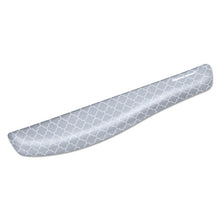 Load image into Gallery viewer, Fellowes® wholesale. Plushtouch Keyboard Wrist Rest, 18 1-8 X 3 3-16 X 1, Gray-white Lattice. HSD Wholesale: Janitorial Supplies, Breakroom Supplies, Office Supplies.